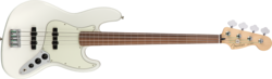 Fender Player Jazz Bass Fretless Polar White nauhaton (uusi)