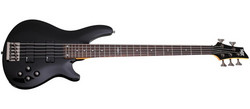 Schecter C-5 Bass SGR BY Schecter BLK sähköbasso + gig bag (uusi)