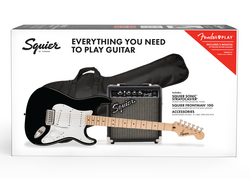 Squier Sonic Stratocaster Black sähkökitarapaketti (uusi)