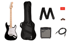 Squier Sonic Stratocaster Black sähkökitarapaketti (uusi)