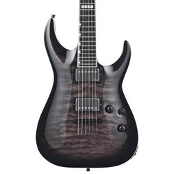 ESP E-II Horizon NT-II See Thru Black SB sähkökitara + case (uusi)