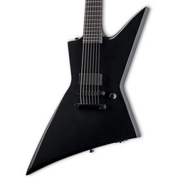 ESP LTD EX-7 Baritone Black Metal Black Satin 7-String (new)