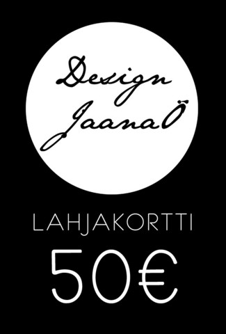 Lahjakortti 50 euroa