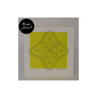 Nyplätty - taitettu kortti - lime