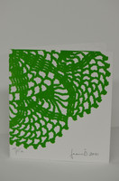 Pitsireuna - Taitettu kortti - vihreä