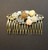 Vintage flower hair comb