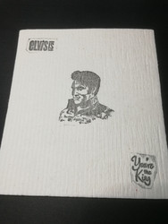 Elvis Presley dish rag