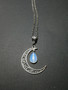 Moon neclace with a moonstone