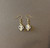 Steampunk bead earrings