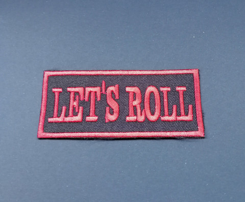 Kangasmerkki Let's roll