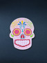 Light pink skull patch