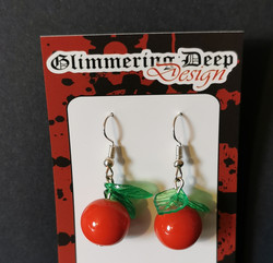 Apple earrings