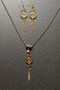 Dragonfly jewelry set