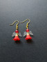 Red Angel Earrings