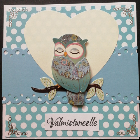 Graduate card owl