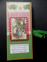 Children and Christmas tree card