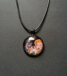 Fifties horror necklace