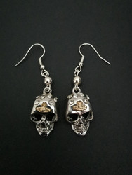 Silver Skull earrings