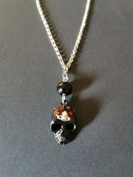 Black Skull necklace