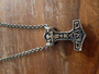 Viikinkikoru pronssinvärinen Mjolnir