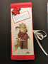 Vintage Santa Clause chocolate bar card