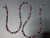 Violet chain for glasses