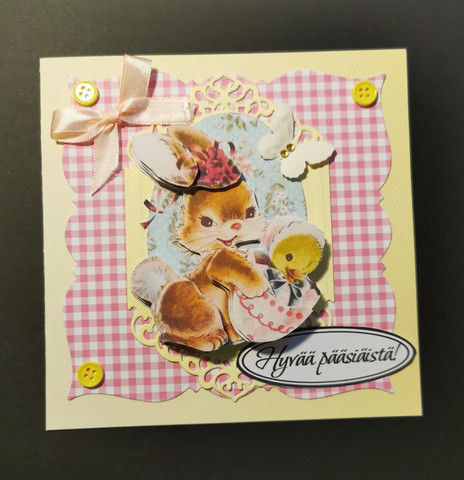 Bunny Easter card