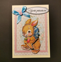 Bunny Easter card