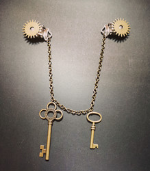 Steampunk vaatekoru avaimet