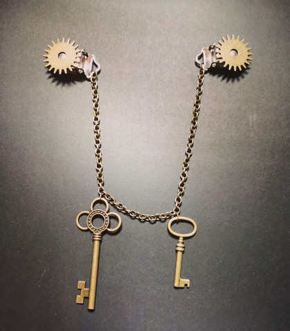Steampunk vaatekoru avaimet