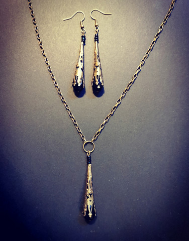 Black medieval set