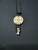 Rune necklace with stone beads
