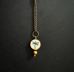 Dragonfly necklace