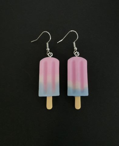 Forest berry Ice cream earrings