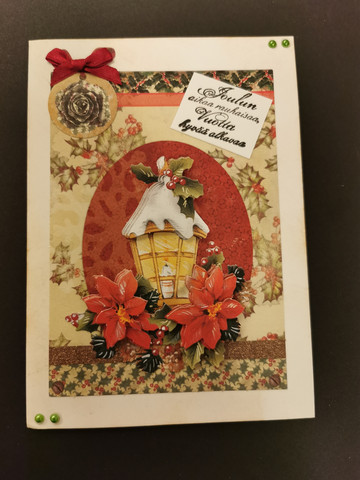 Lantern Christmas card