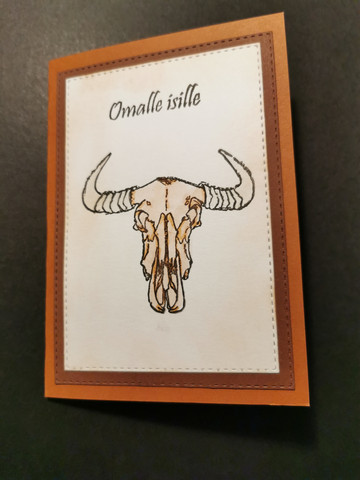 Isänpäiväkortti kallo