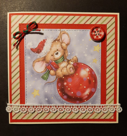 Christmas Card Mouse