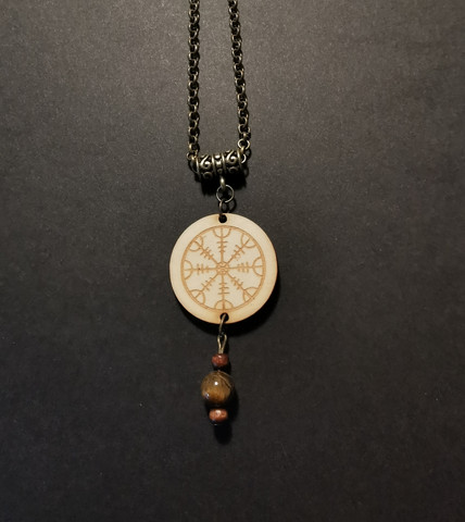 Viking necklace Protection Rune variant