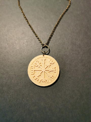 Viking Necklace Vegvisir