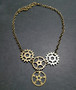 Steampunk kaulakoru rattaat