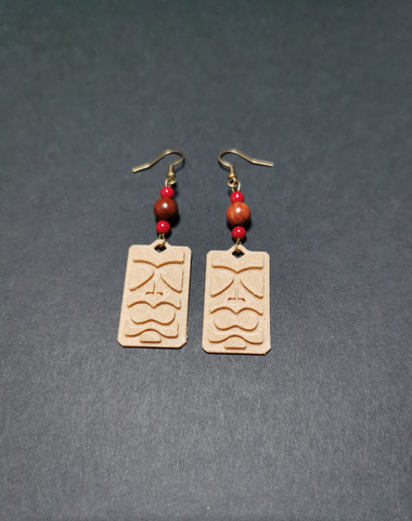 Tiki earrings