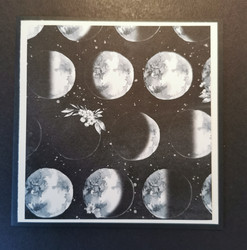Moon handmade card