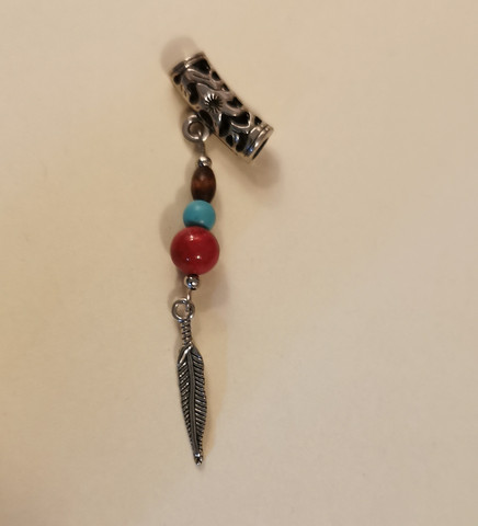 Feather lock jewelry
