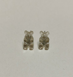 Bright gummy bears stud earrings