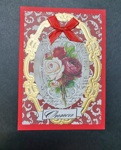 Roses card