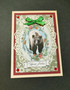 Bear themed Christmas card