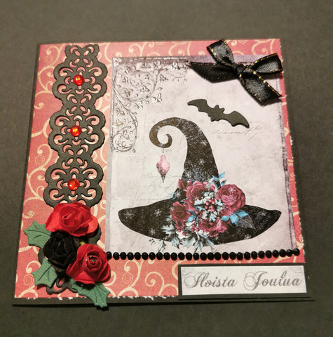 Witch christmas card