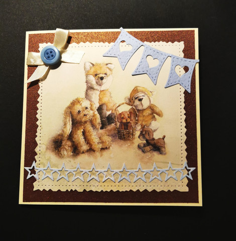 Teddy bears card