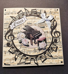 Piano card