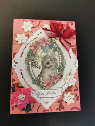 Dog Christmas card